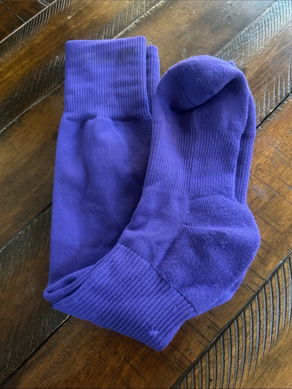 Purple Men's Baseball Socks - Unbranded